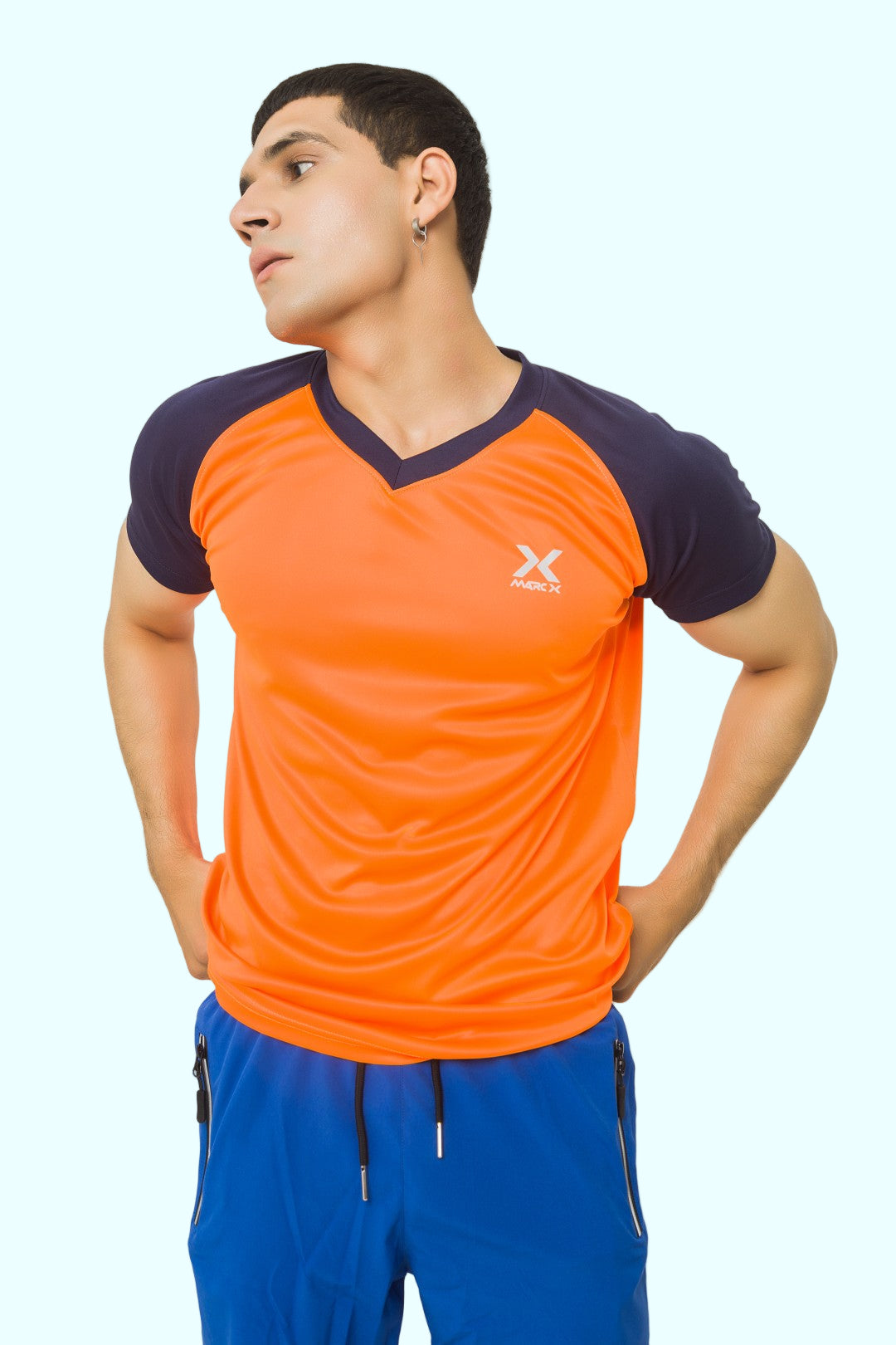 Blue Gym Short