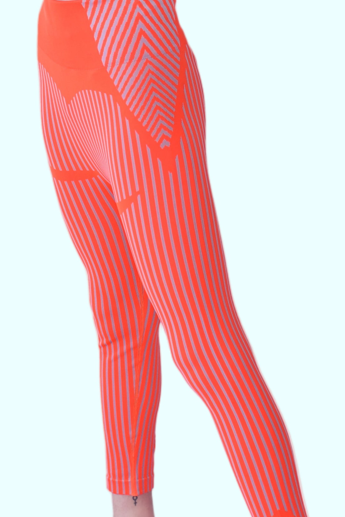 Orange n Grey 2pc Seamles