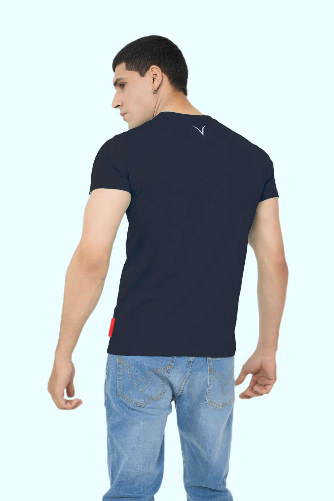 Navy Blue Graphic Tee