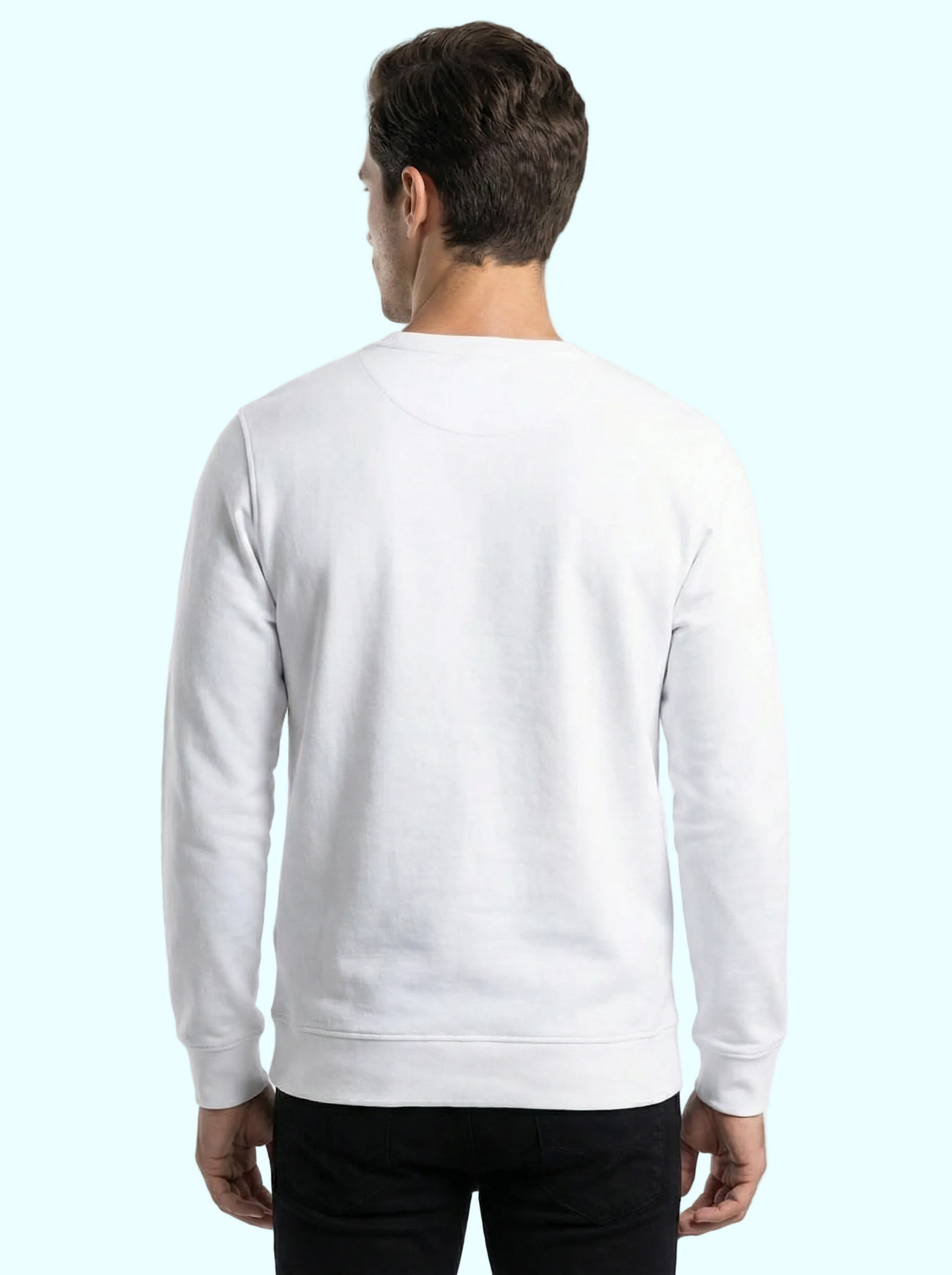WHITE SWEAT SHIRT