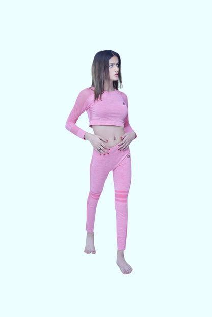 Pink 2pc Seamless
