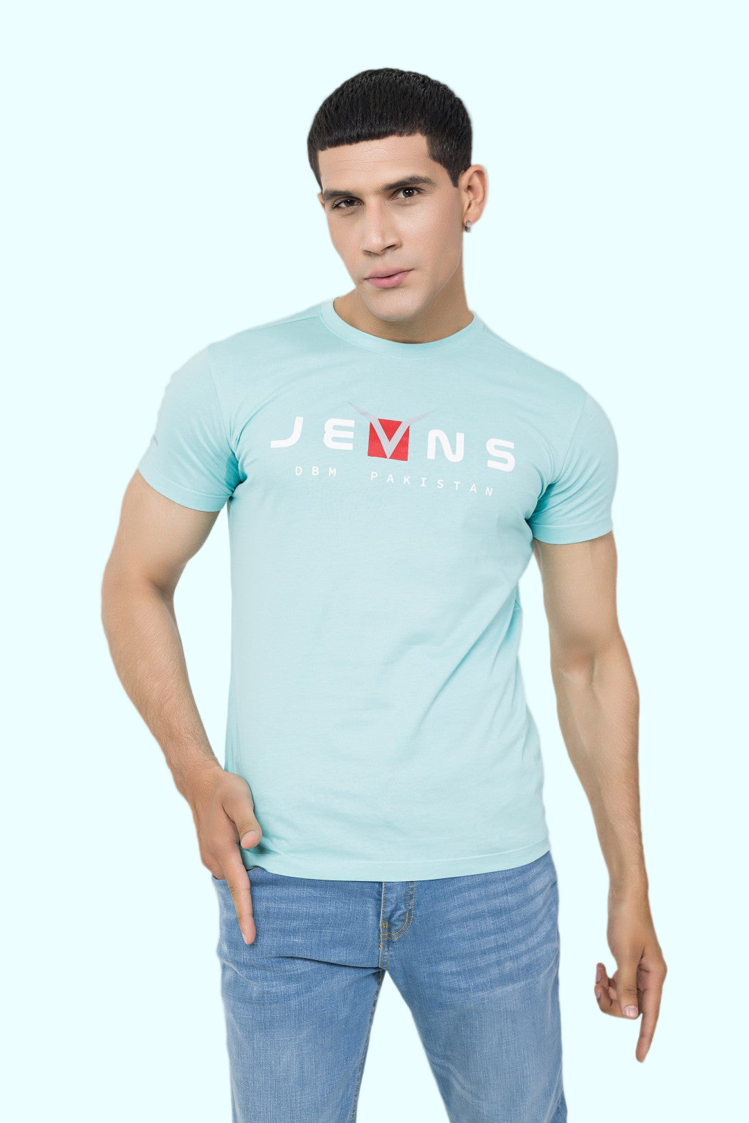 Wave Blue Graphic Tee