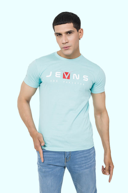 Wave Blue Graphic Tee