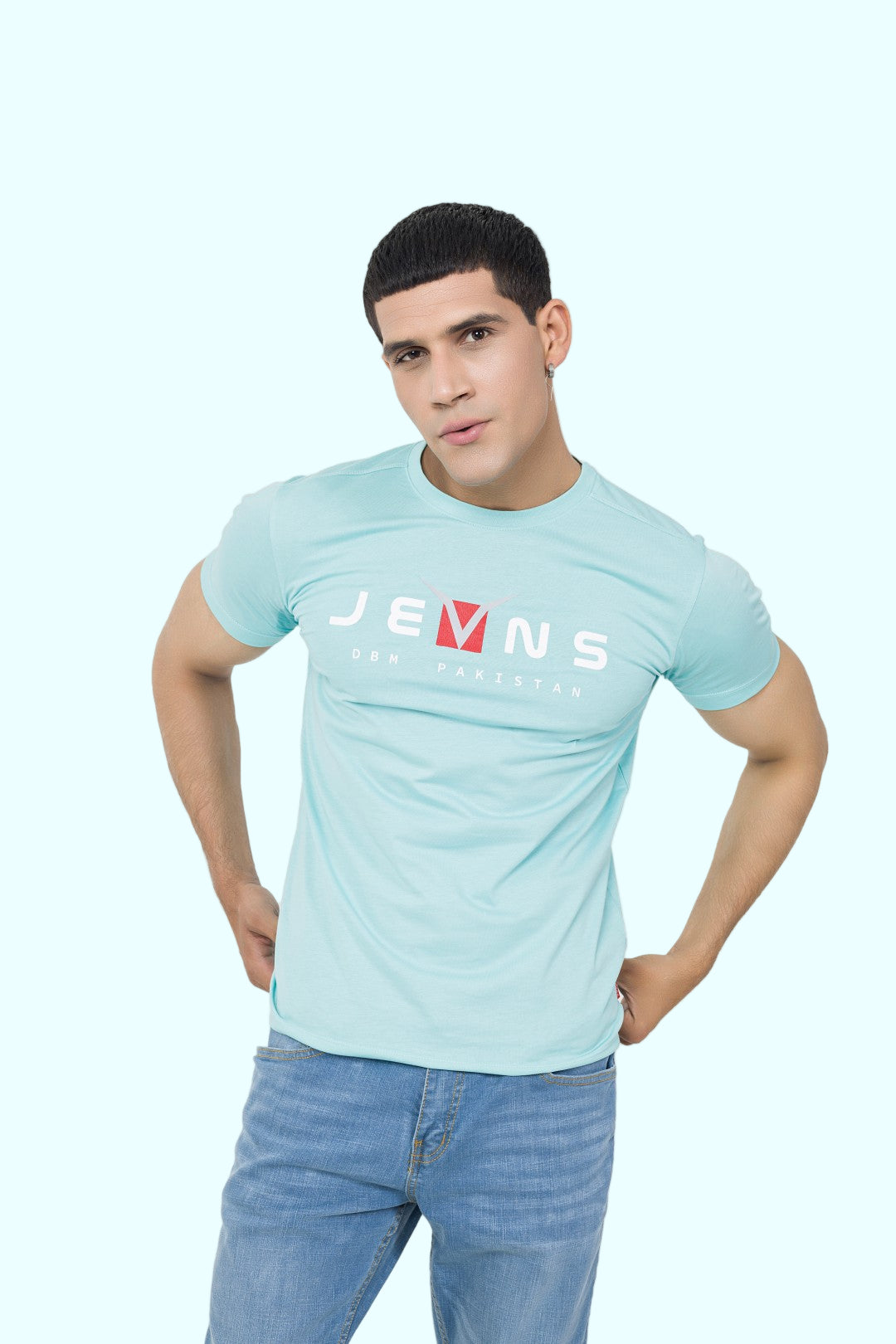 Wave Blue Graphic Tee