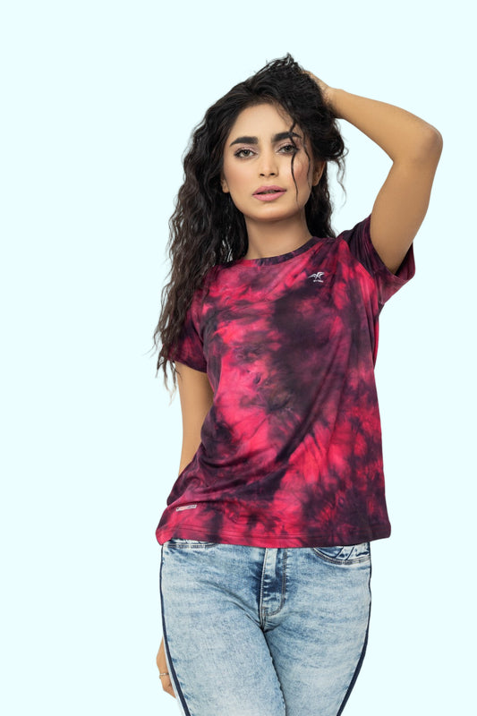 Red Tie n Dye