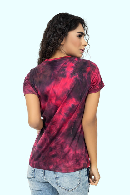 Red Tie n Dye