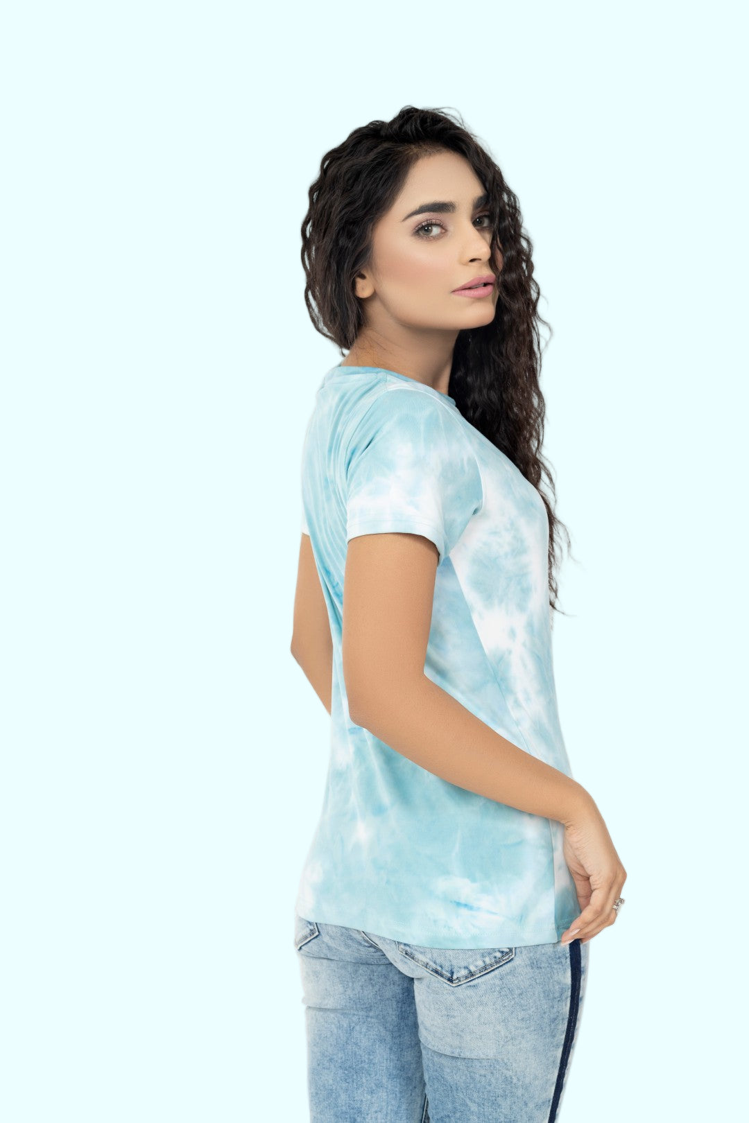 Wave Blue Tie n Dye