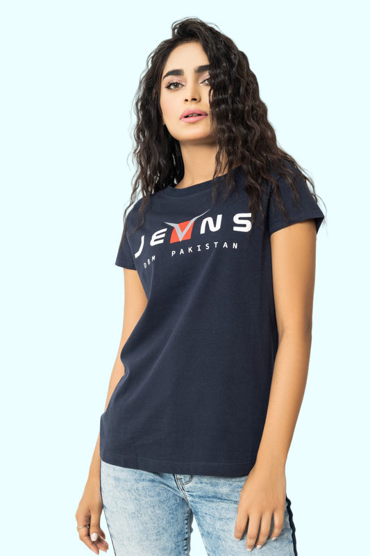 Navy Graphic Tee