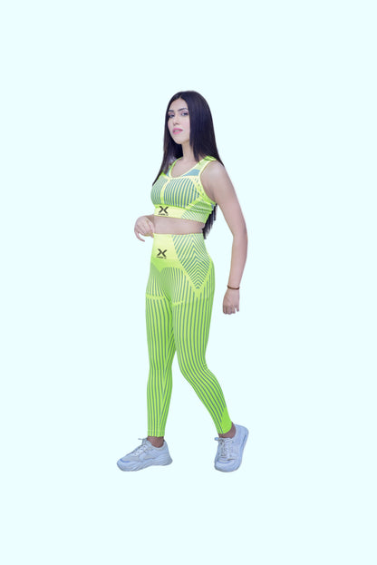 Green 2pc Seamless