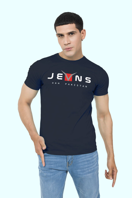 Navy Blue Graphic Tee