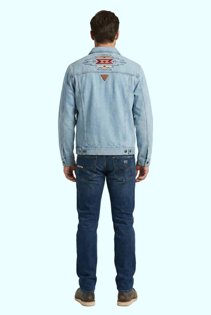 Sky blue Selvedge Denim Jacket