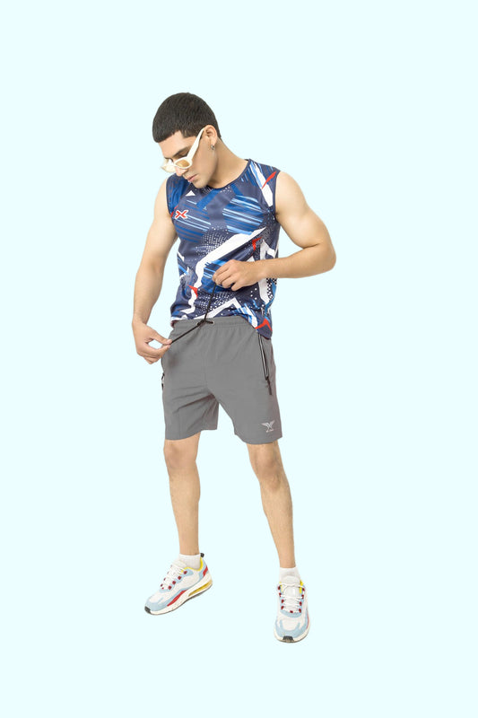 Grey Gym Short