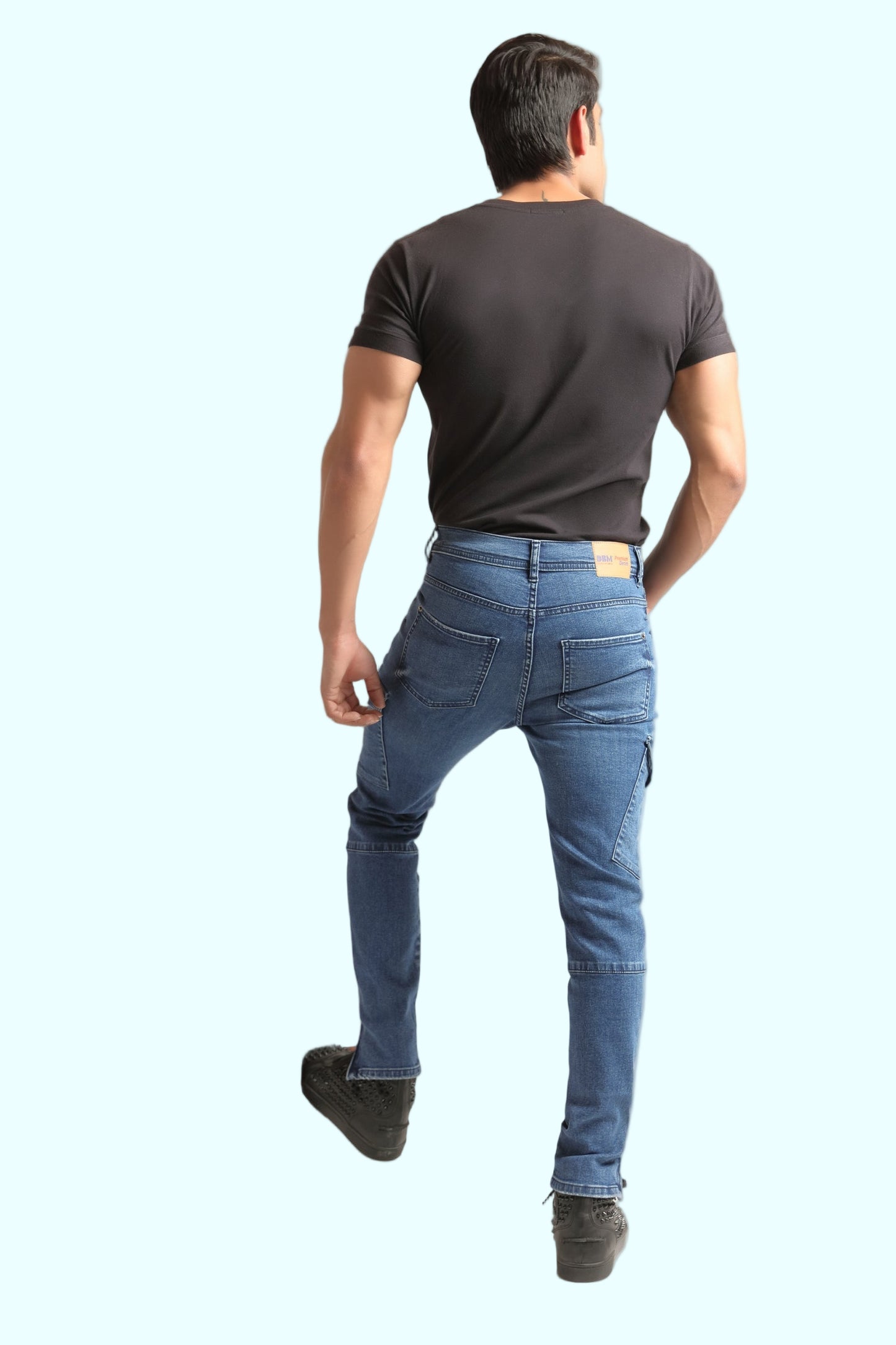 Blue Cargo Jeans
