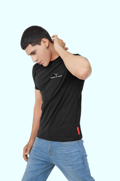 Black Logo Tee