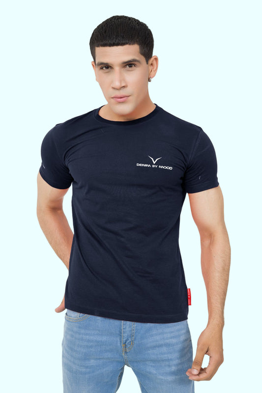 Navy Logo Tee