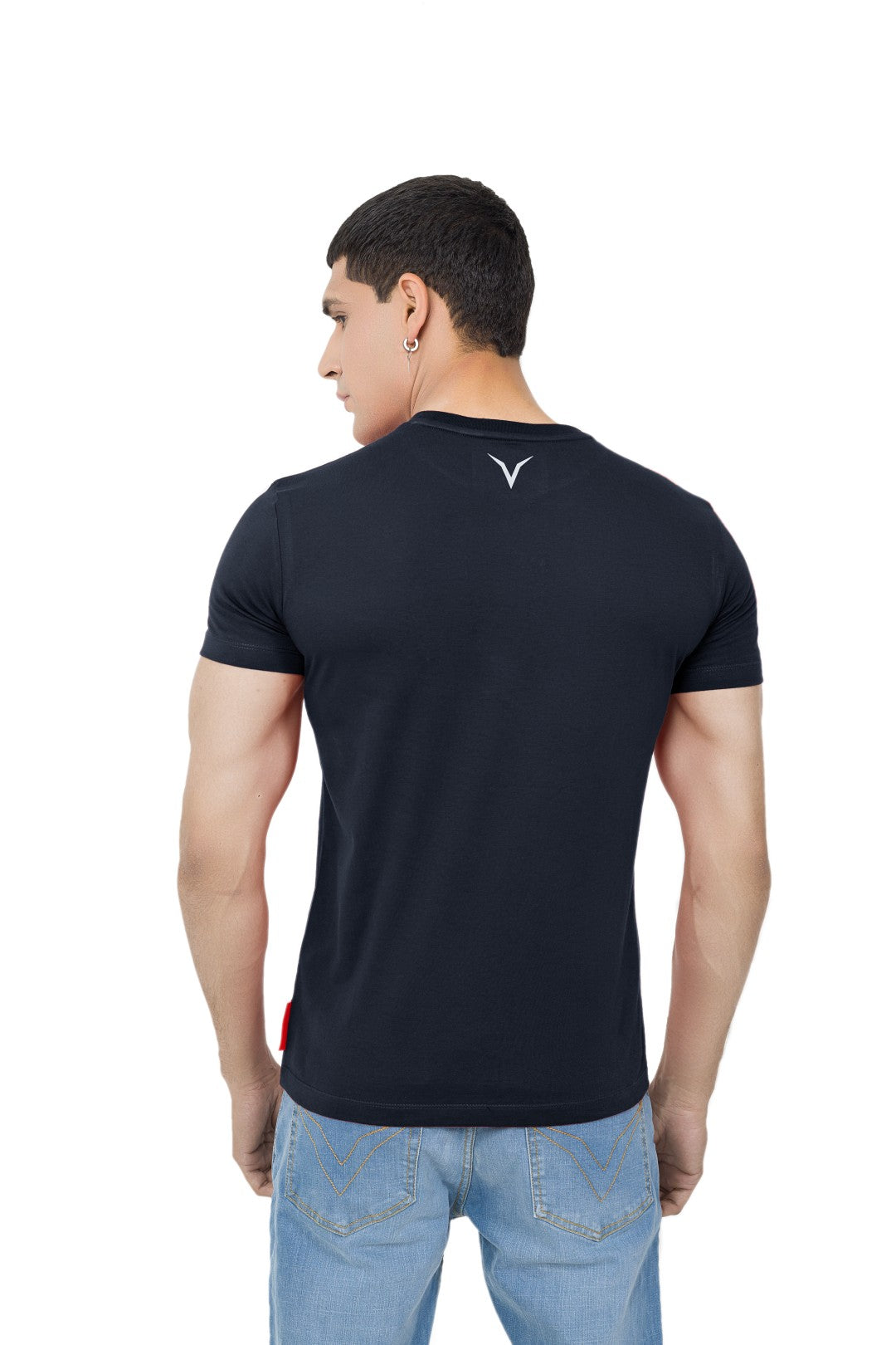 Navy Logo Tee