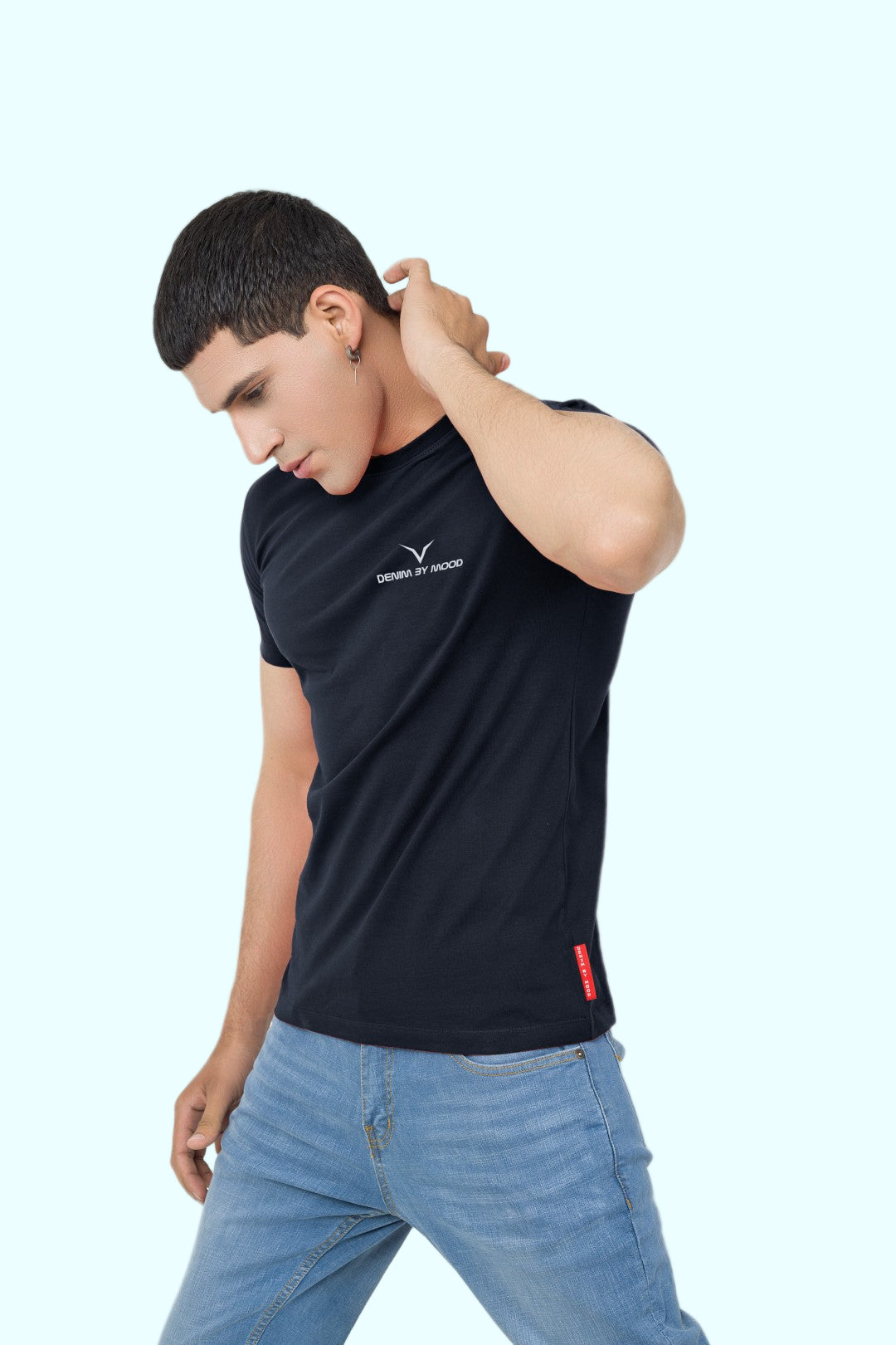 Navy Logo Tee