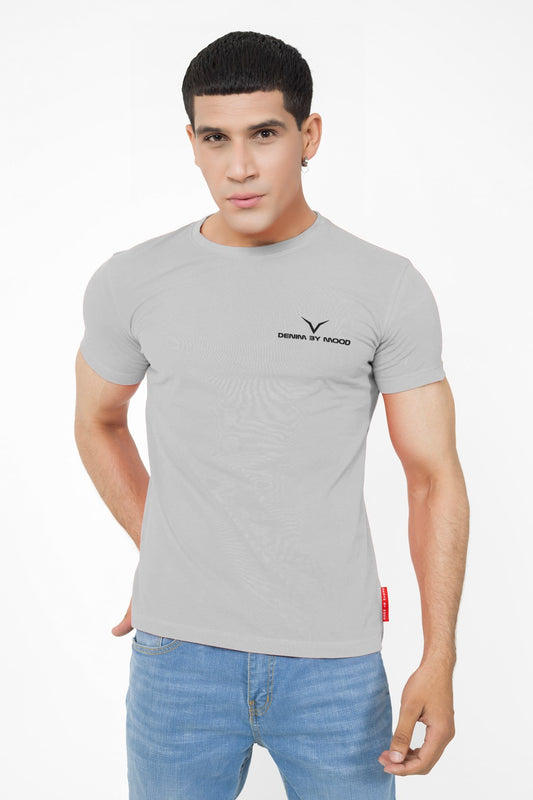 Grey Logo Tee