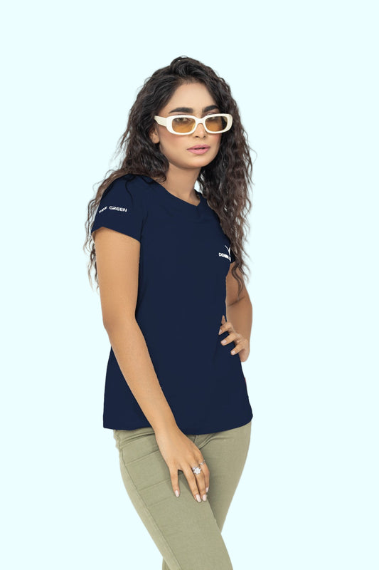 Navy Logo Tee