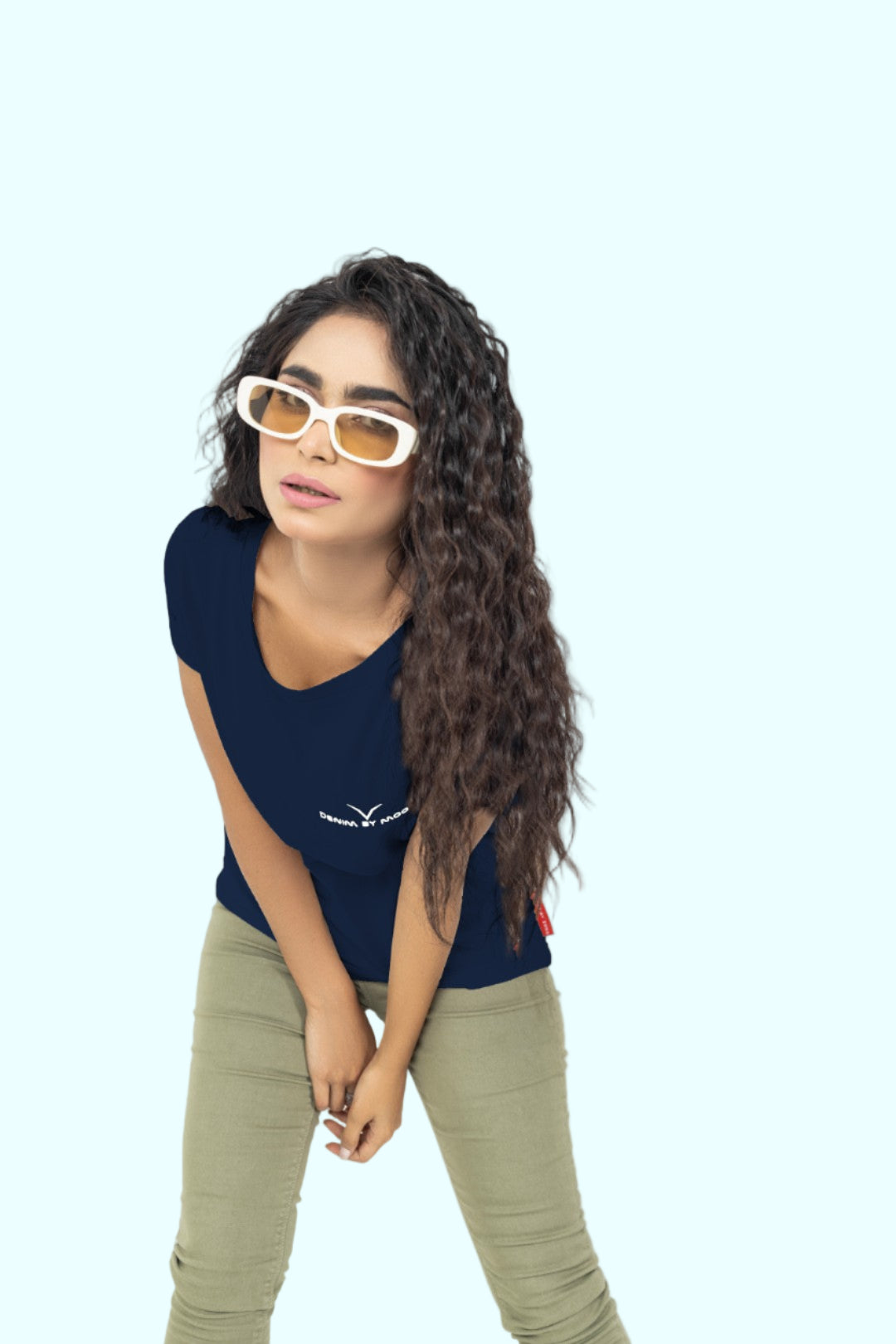Navy Logo Tee