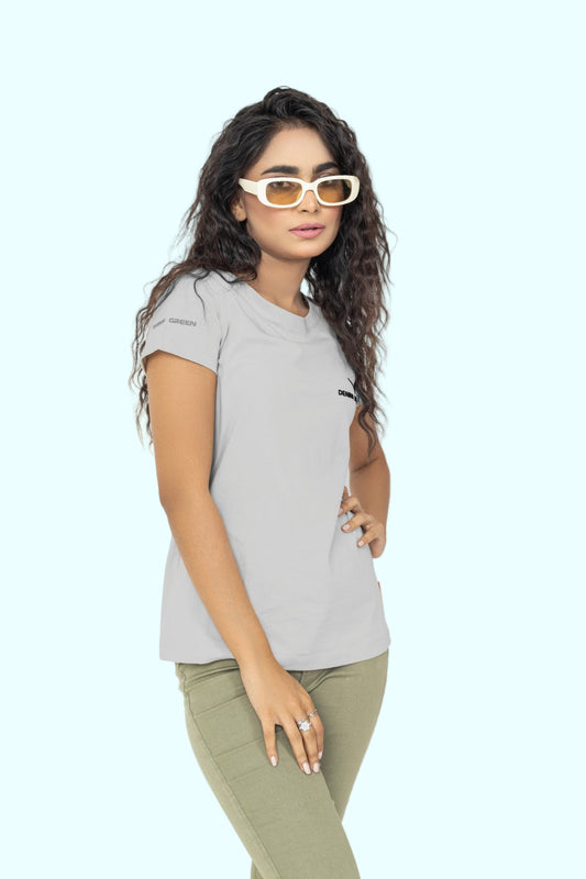 Grey Logo Tee