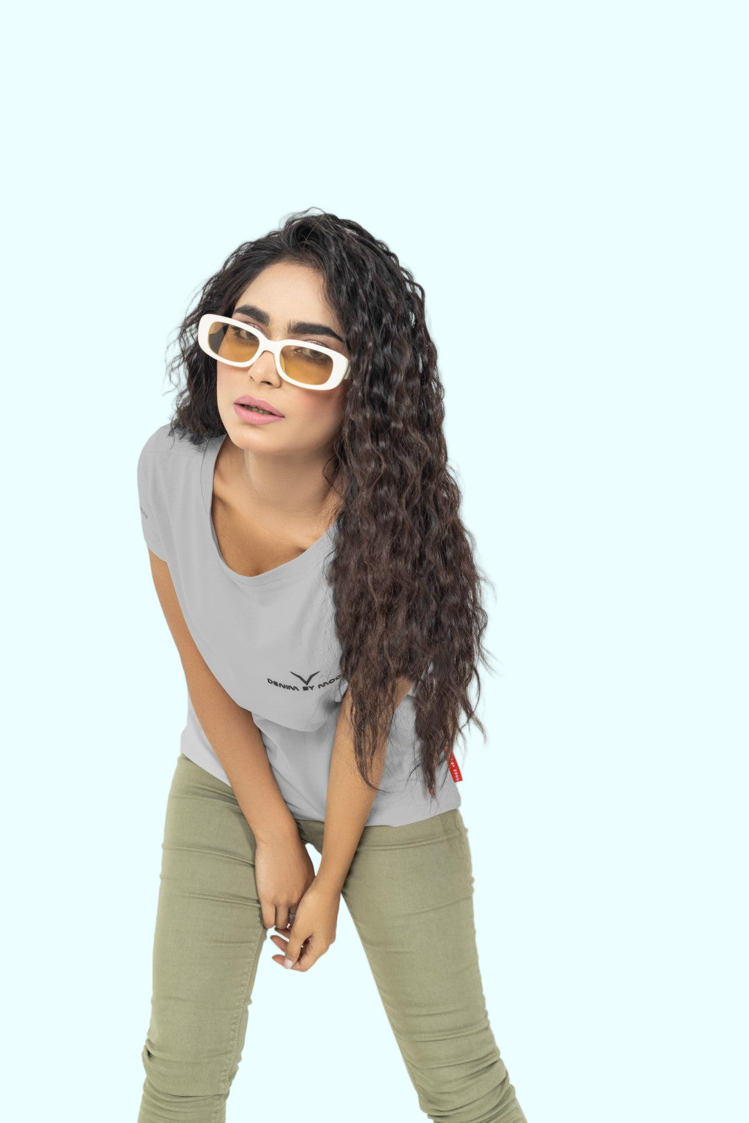 Grey Logo Tee