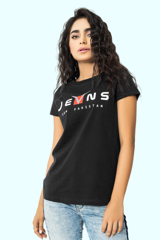 Black Graphic Tee