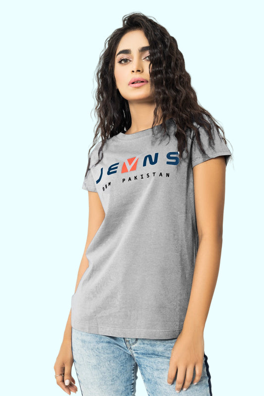 Grey Graphic Tee