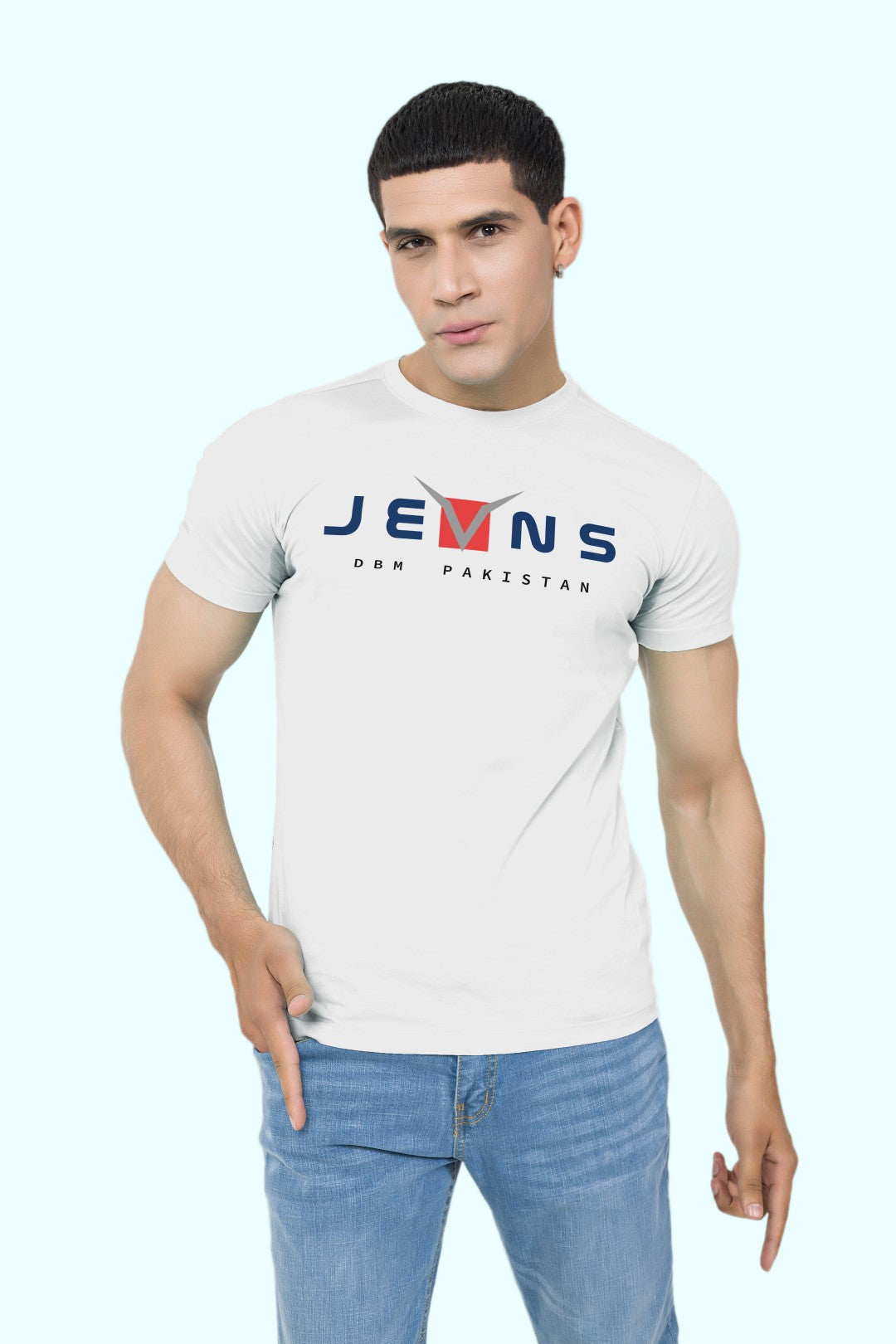 White Graphic Tee