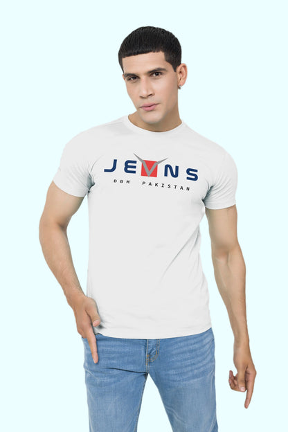 White Graphic Tee