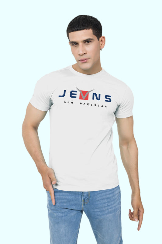 White Graphic Tee
