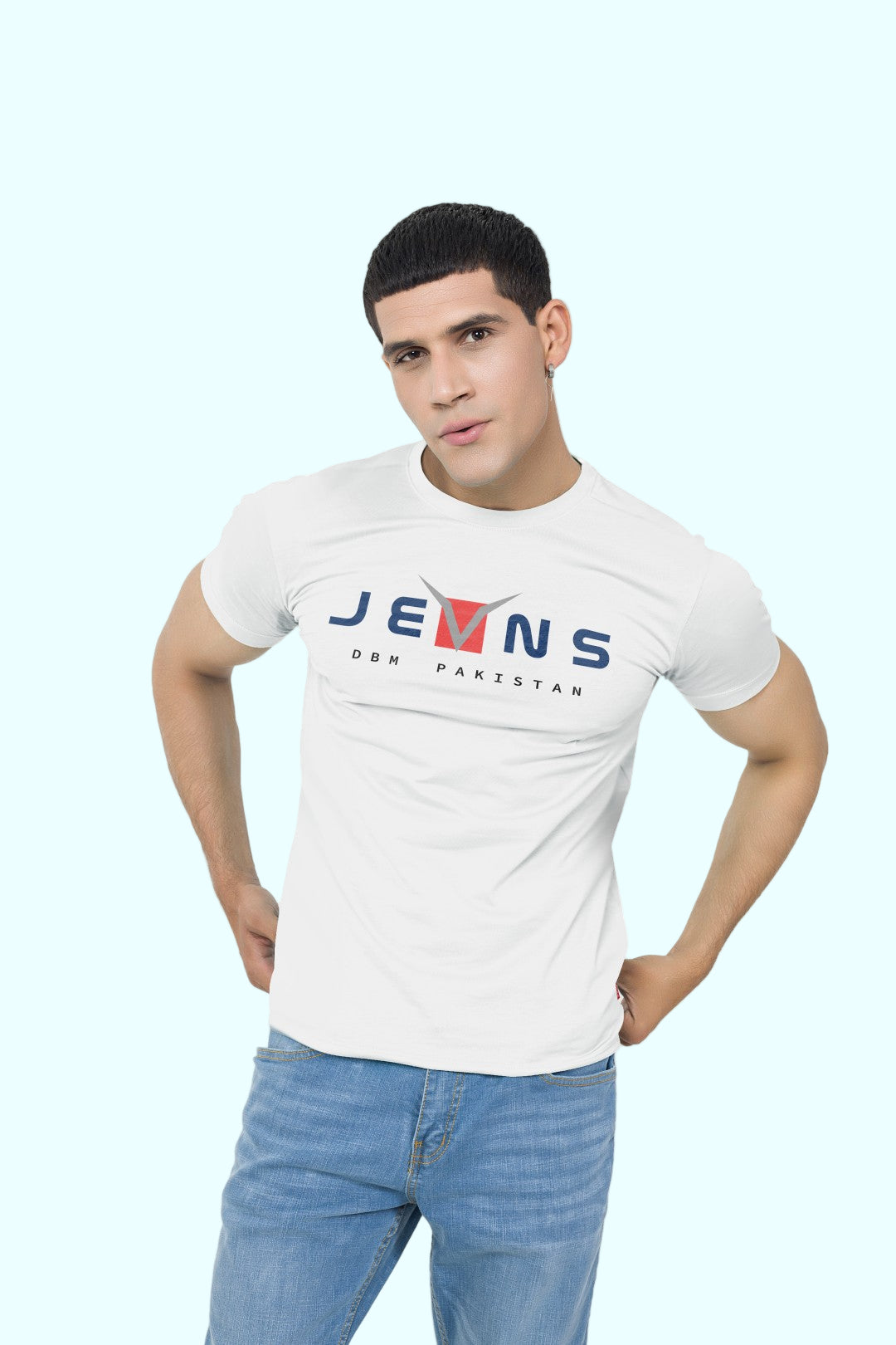 White Graphic Tee
