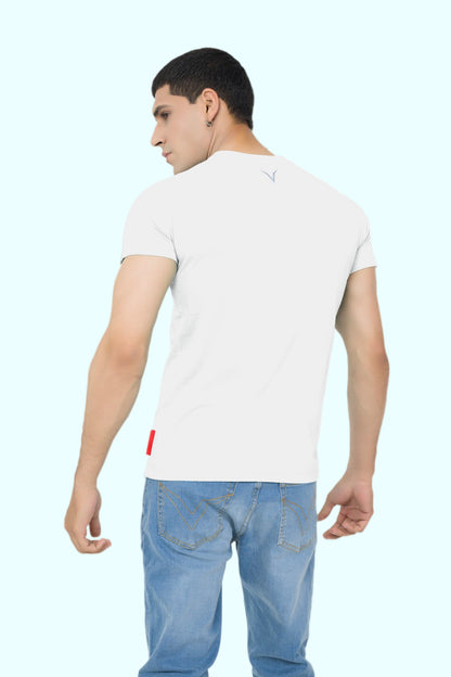 White Graphic Tee
