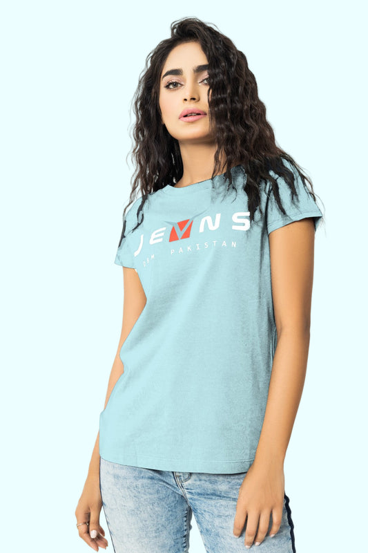 Wave Blue Graphic Tee